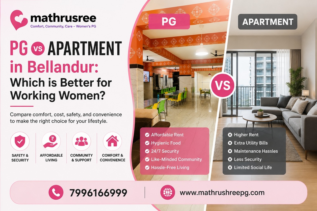PG vs Apartment Bangalore